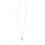 Vintage Raima 18k Yellow + 18k White Gold Diamond Necklace // Chain: 16"