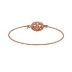 Vintage Hermès Chaine D'Ancre Passerelle 18k Rose Gold Bracelet // Bracelet: 6"