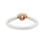 Vintage Salvini 18k White Gold Diamond Ring // Ring Size: 7.25