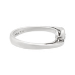 Vintage Salvini 18k White Gold Diamond Ring // Ring Size: 6.25