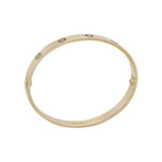 Vintage Cartier 18k Yellow Gold Love Bracelet // Bracelet: 16 cm