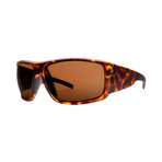 Electric // Men's Backbone Sunglasses // Matte Tortoise + Brown