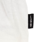 L.G.B. // Women's Head Dress Short Sleeve T-Shirt // White (XXS)