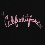 Adaptation // Crew Neck Califuckinfornia Sweatshirt // Black (XS)