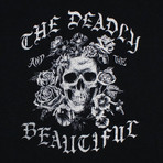 Adaptation // Deadly Vintage T-Shirt // Black + White (XS)