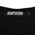 Adaptation // Deadly Vintage T-Shirt // Black + White (XS)