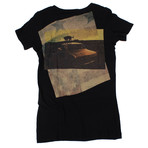L.G.B. // Men's Continuous Of The Moment Wolf Short Sleeve T-Shirt // Black (XS)
