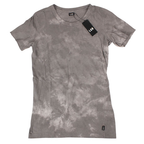 L.G.B. // Dye Short Sleeve T-Shirt // Gray (XS)