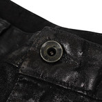 L.G.B. // Men's Big Hotpt Textured Jean Shorts // Black (27)