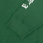 Adaptation // Hollywood Forever Crew Neck Sweat Shirt // Green (XS)