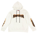 Adaptation // Flame Hoodie // Bone White (XS)