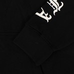 Adaptation // Hollywood Forever Hoodie // Black + White (XS)