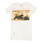 L.G.B. // Run On Short Sleeve T-Shirt // White (XS)