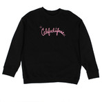 Adaptation // Crew Neck Califuckinfornia Sweatshirt // Black (XS)