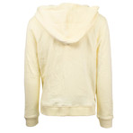 Oyster Holdings // Men's Malpensa Zip-Up Hoodie Sweatshirt // Yellow (L)