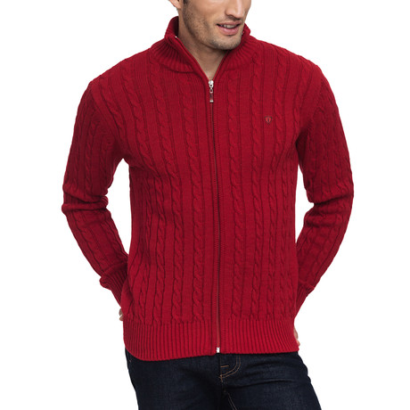 Gonzalo Cardigan // Red (S)