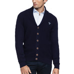 Mauricio Cardigan // Navy (XL)