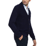 Mauricio Cardigan // Navy (XL)