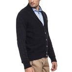 Tadeo Cardigan // Black (3XL)