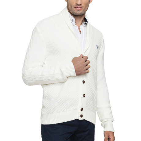 Marco Cardigan // Off-White (S)