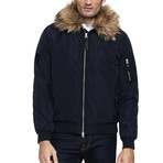 Luca Bomber Jacket // Navy (M)