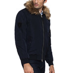 Luca Bomber Jacket // Navy (M)