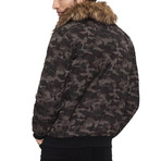 Antonio Bomber Jacket // Camouflage (L)