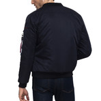 Santino Bomber Jacket // Navy (S)