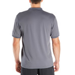 Solid Instant Cooling Polo + UPF 50+ Sun Protection // Storm Gray (Small)