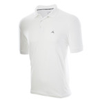 Solid Instant Cooling Polo + UPF 50+ Sun Protection // Arctic White (Medium)