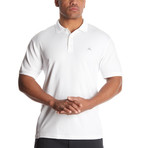 Solid Instant Cooling Polo + UPF 50+ Sun Protection // Arctic White (3X-Large)