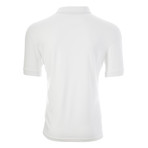 Solid Instant Cooling Polo + UPF 50+ Sun Protection // Arctic White (Small)
