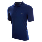 Solid Instant Cooling Polo + UPF 50+ Sun Protection // Midnight Blue (Medium)