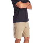 Instant Cooling Golf Shorts // Khaki (34)