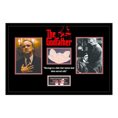 Marlon Brando // "Godfather" Facial Appliance