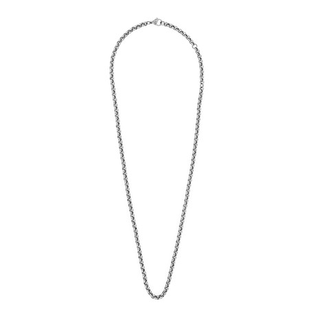 Charriol // Forever Stainless Steel Cable Necklace
