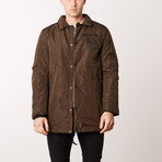 Light Trench Jacket // Khaki (S)