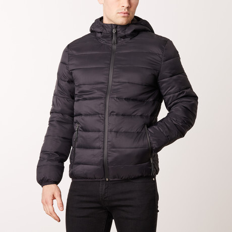 Winter Puffer Jacket // Black (S)