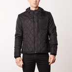 Quilted Jacket // Black (XL)