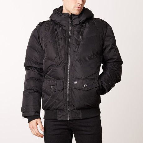 Twill Winter Jacket // Black (S)