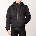 Twill Winter Jacket // Black (2XL)