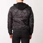 Camo Lightweight Jacket // Charcoal (S)