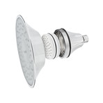 VivaSpring Filtered Showerhead // Chrome + Slate Face