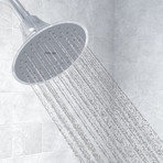 VivaSpring Filtered Showerhead // Chrome + Slate Face