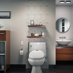 Swash 1000 // Advanced Bidet Toilet Seat // Round