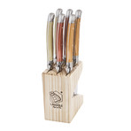 6-Piece Premium Line Steak Knife Set // Copper Mix AS