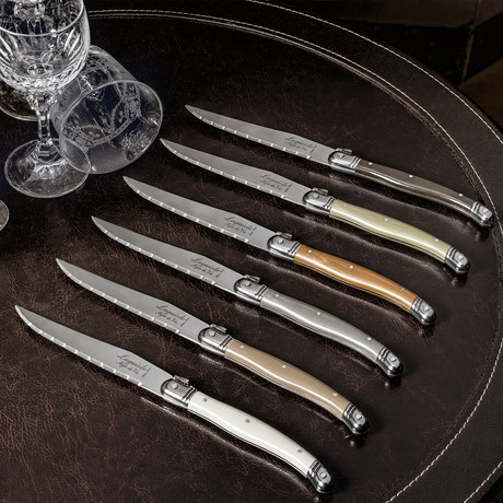 6-Piece Premium Line Steak Knife Set // Treasure AS