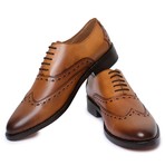 Wingtip Oxford Goodyear Welted // Tan (US: 10)