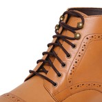 Toecap Lace Up Boots // Tan (US: 13)