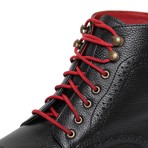 Toecap Lace Up Boots // Black (US: 12)